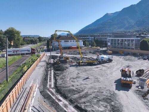 Tiefgarage und Hotel, Schaan